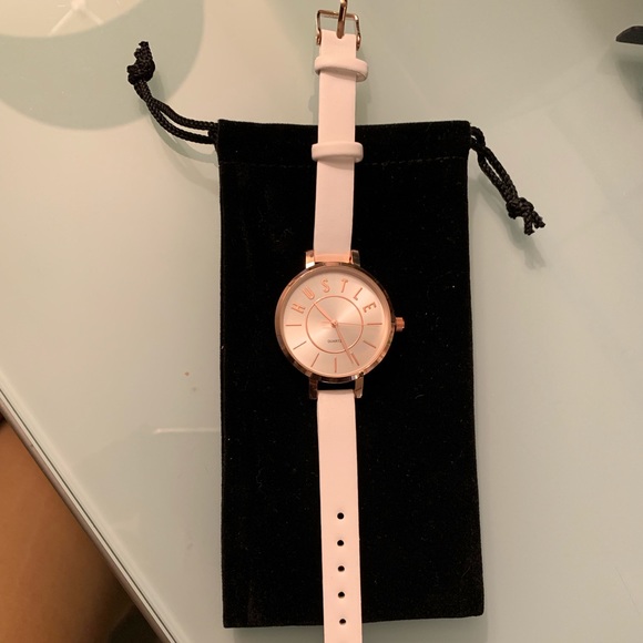Accessories - Hustle white watch NEW
